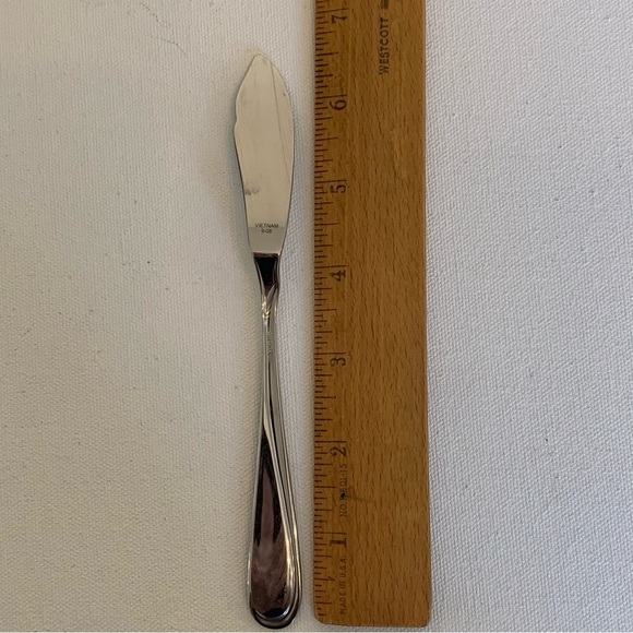 1 Pc Oneida FLIGHT RELIANCE Butter Knife Spreader Stainless Steel Flatware 6 5/8 - Picture 5 of 5